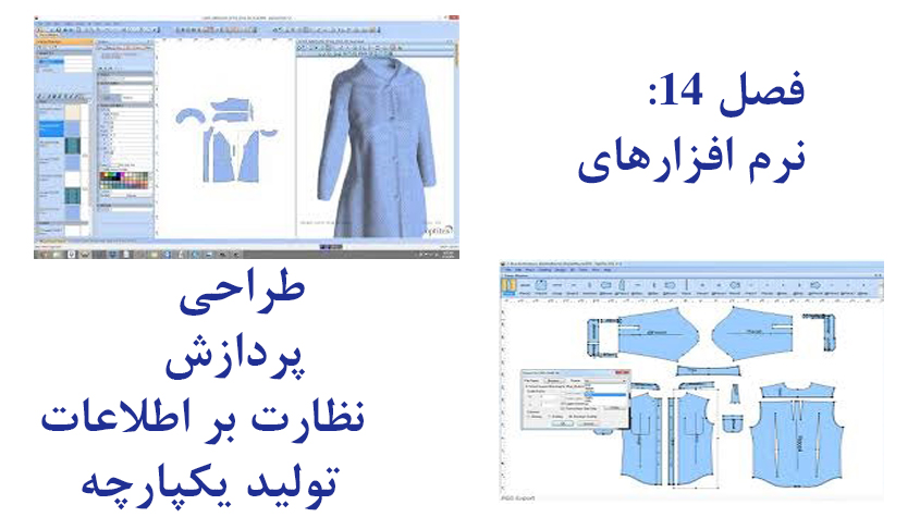 نرم افزارهای طراحی و پردازش در نساجی
